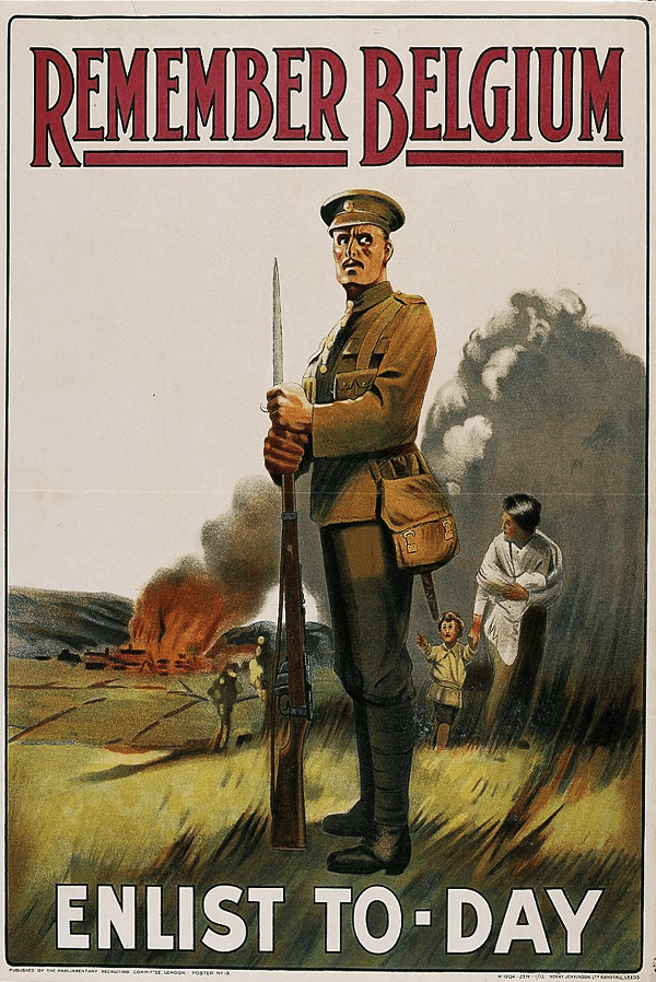 Recruitment Posters in World War | the World and Football First One